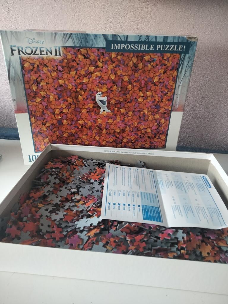 Ravensburger Impossible puzzel, Ophalen of Verzenden, 500 t/m 1500 stukjes, Gebruikt, Legpuzzel