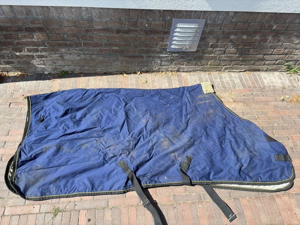 Staldeken full 6.9” 205-155, Dieren en Toebehoren, Katoen, Overige merken, Ophalen of Verzenden, Zo goed als nieuw