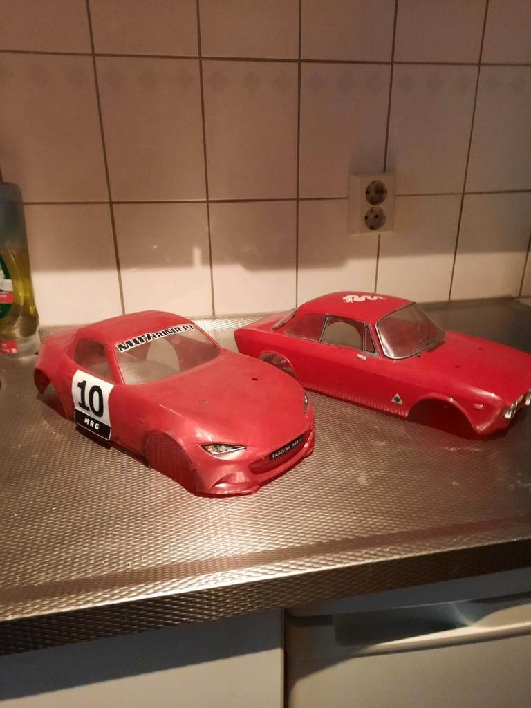 Tamiya mazda mx5 en alfa romeo giulia sprint, Ophalen, Auto onroad