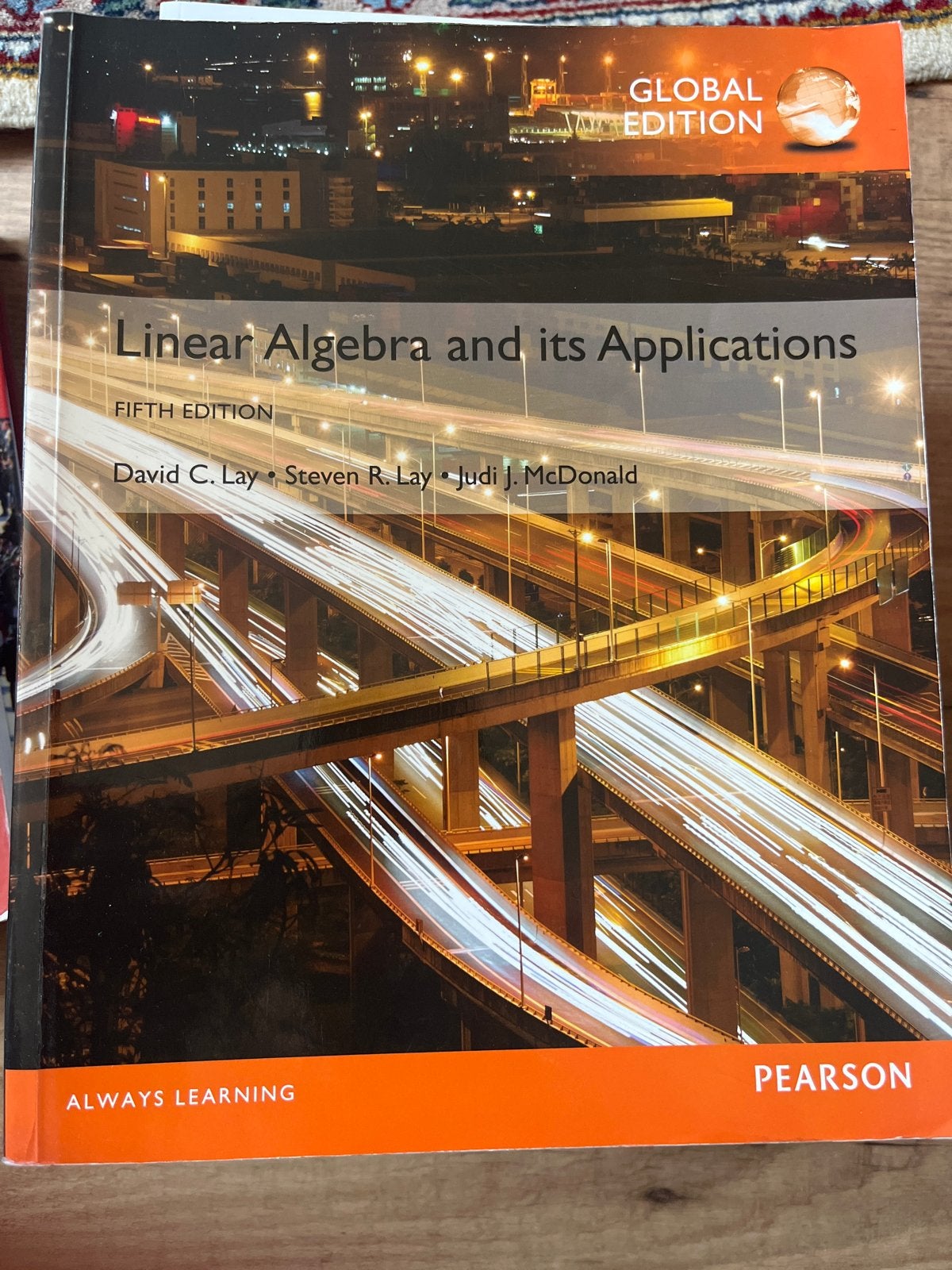 Linear Algebra and its Applications - 5e Global Edition, Ophalen, Beta, Zo goed als nieuw, WO