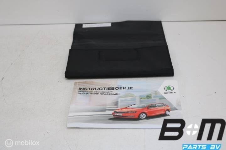 Handleiding met mapje Skoda Rapid, Gebruikt