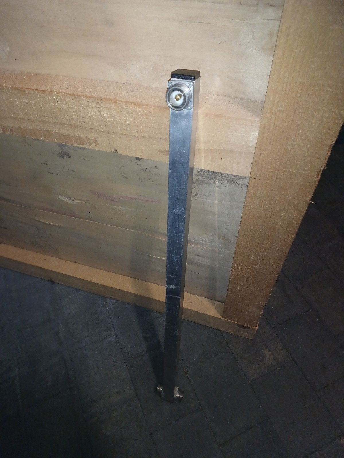 Koppelbalk FM antenne systeem 1x 7/16 in, 2x 7/16 uit, Ophalen of Verzenden, Gebruikt, Antenne