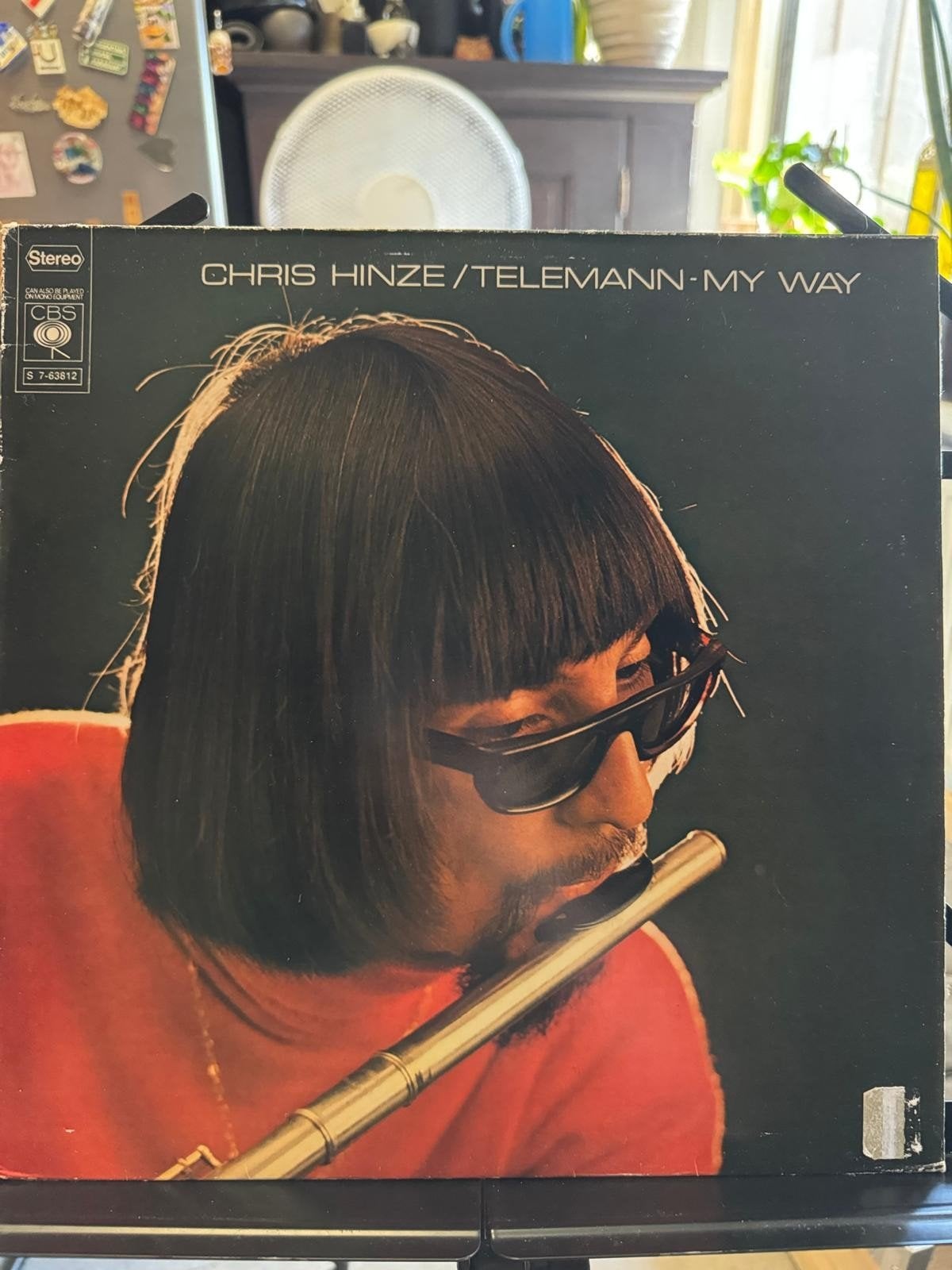 Chris Hinze - Telemann My Way LP (CBS, 1974), Cd's en Dvd's, LP, Gebruikt, Overige componisten, Ophalen of Verzenden
