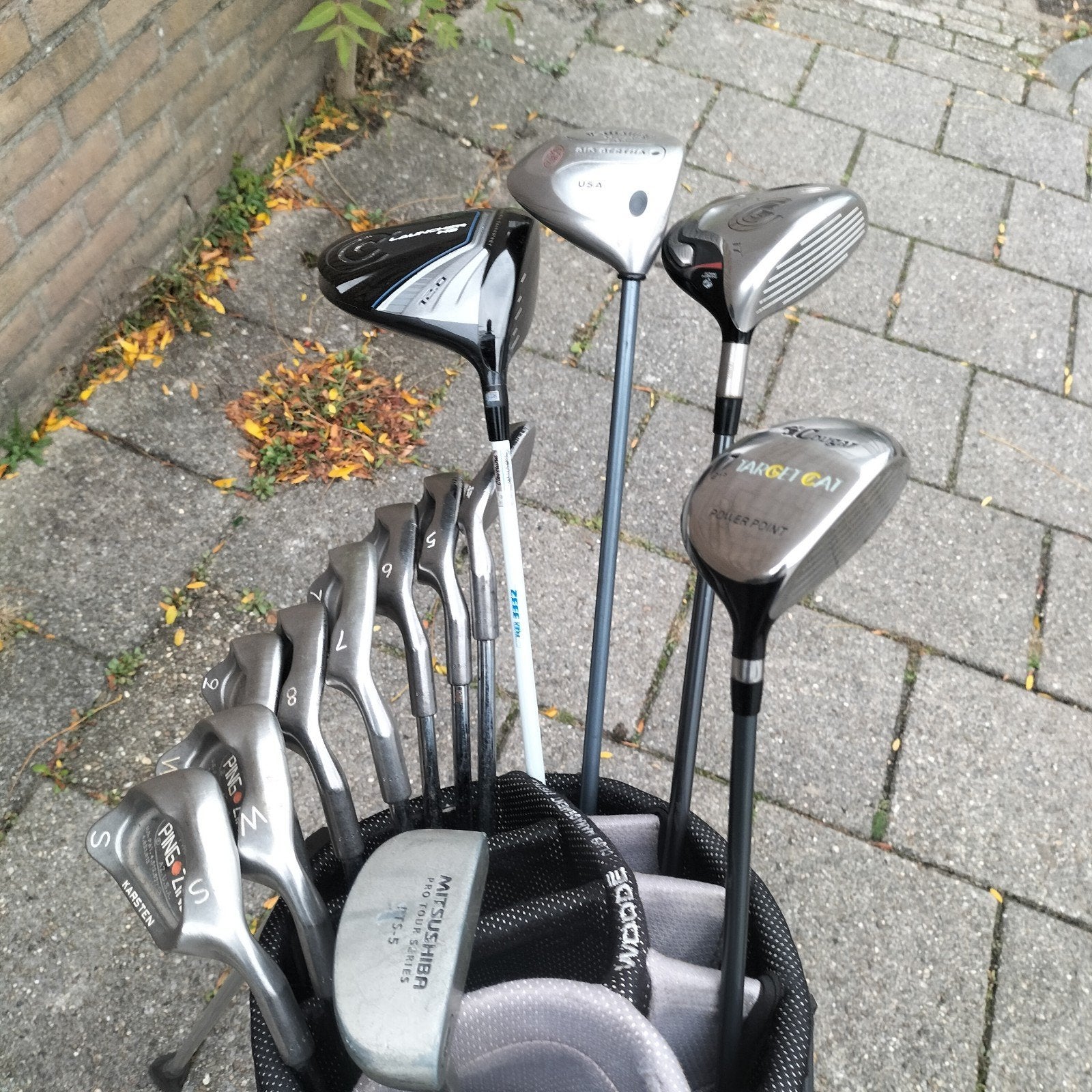 Golfset Cleveland / Ping / Ogio Tas, Sport en Fitness, Ophalen, Gebruikt, Set, Overige merken