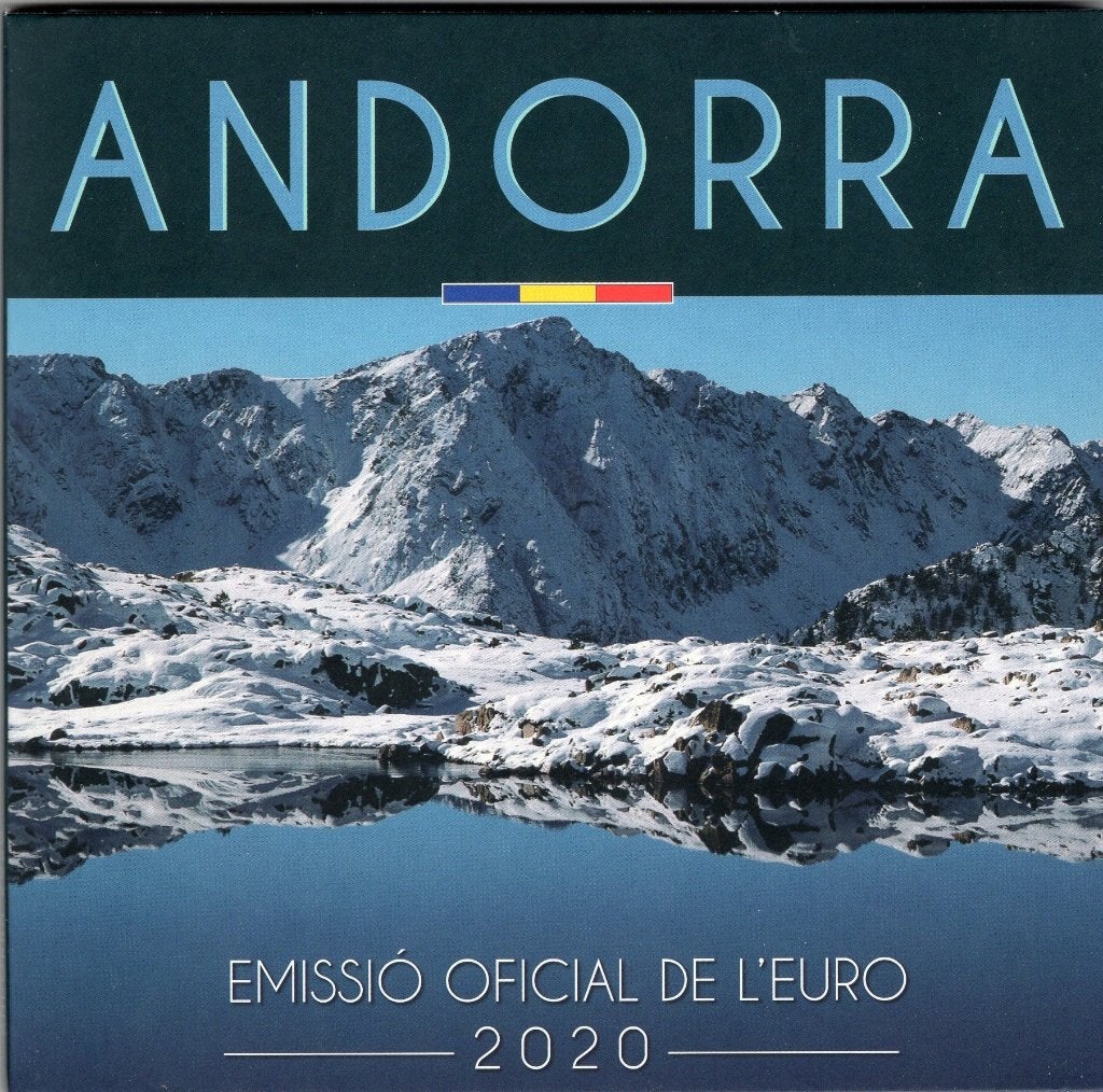 BU set Andorra 2020 Blister - 1 cent t/m 2 euro, Verzenden, Overige landen, Overige waardes, Setje