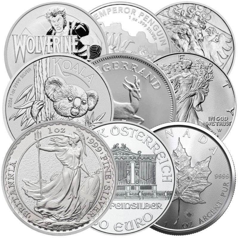 Gezocht: Zilveren munten en Baren, Postzegels en Munten, Edelmetalen en Baren, Ophalen of Verzenden, Zilver