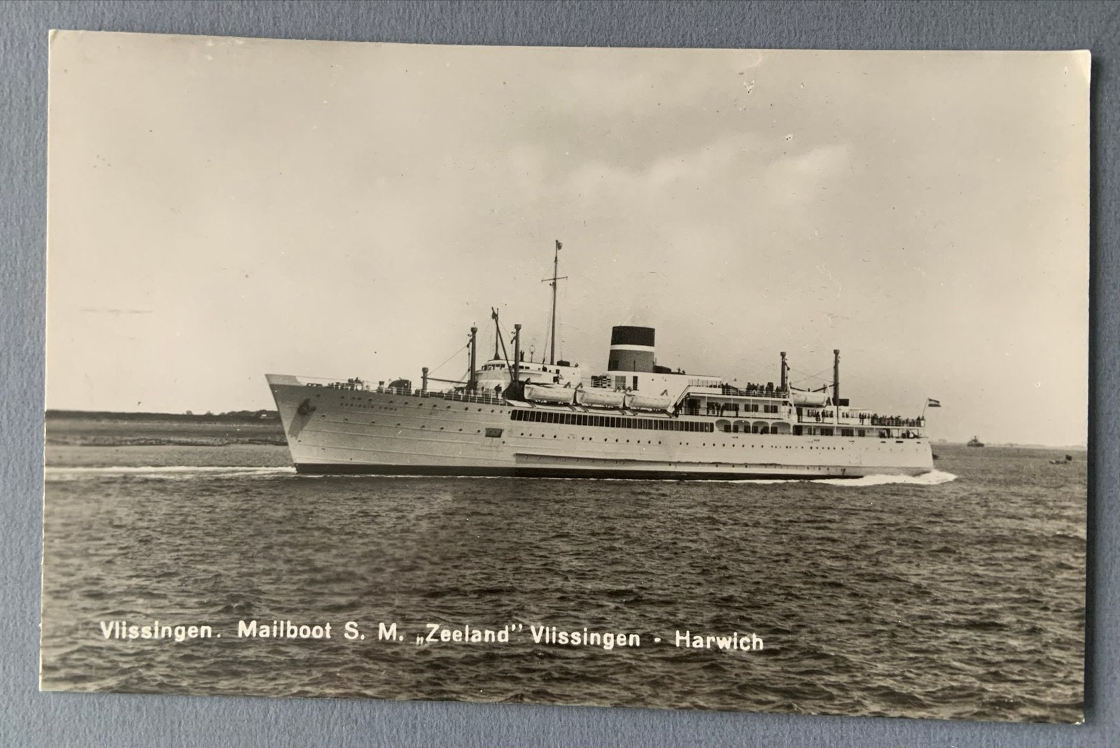 Vlissingen Mailboot S.M. "Zeeland" Vlissingen - Harwich, Verzenden, Voor 1920, Ongelopen, Zeeland