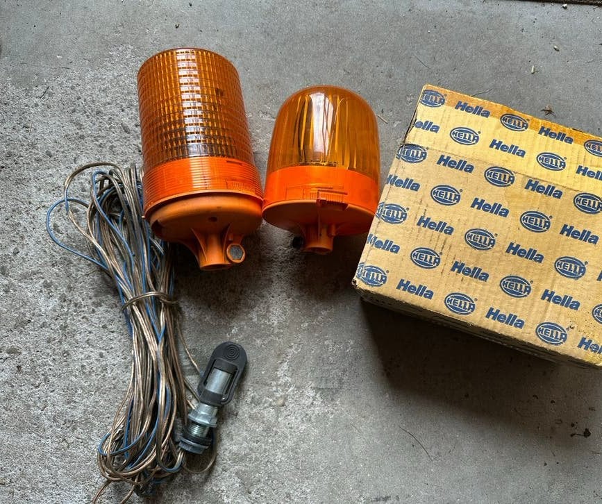 2x Hella zwaailampen oranje, Auto-onderdelen, Ophalen, Nieuw, Overige automerken