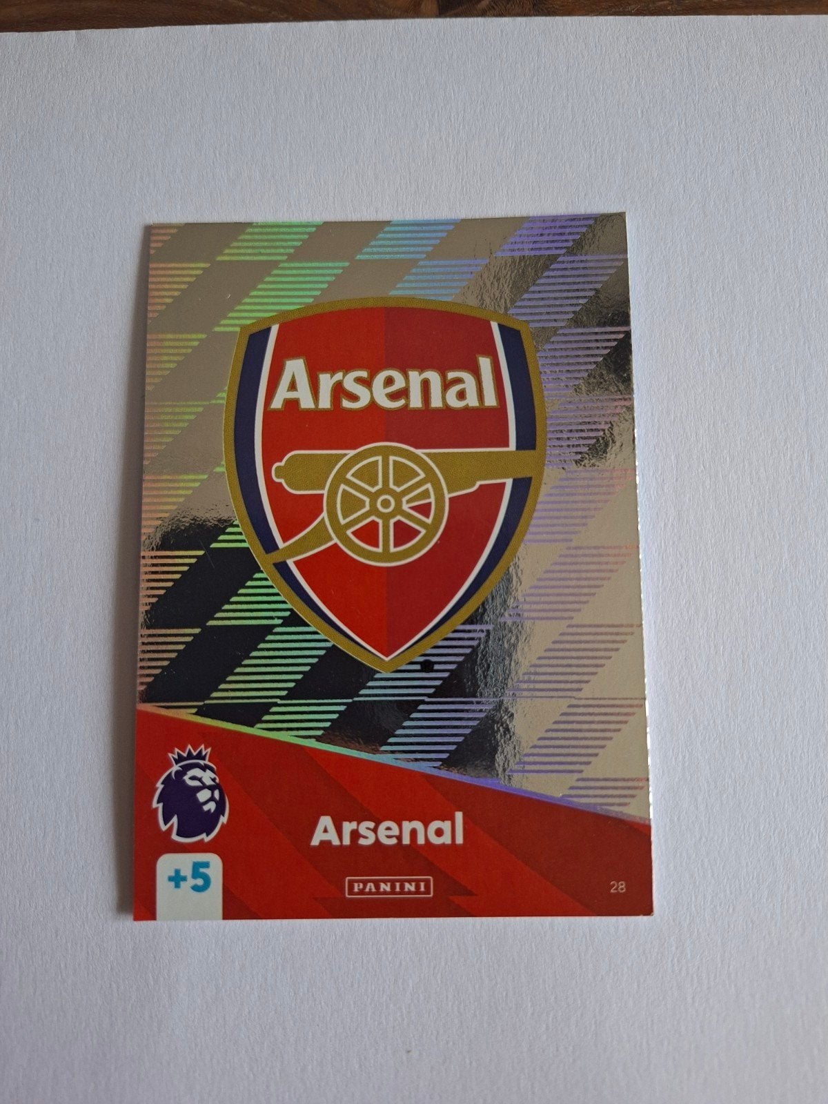 Panini Adrenalyn XL 2025 Arsenal Bonus Kaart, Ophalen of Verzenden, Nieuw, Buitenlandse clubs, Spelerskaart