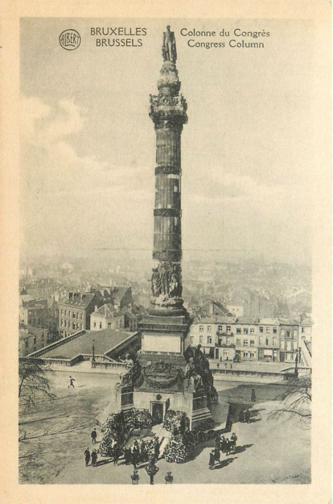 701-482-043 Bruxelles Colonne du Congres, Ophalen of Verzenden, Voor 1920, Overig Europa