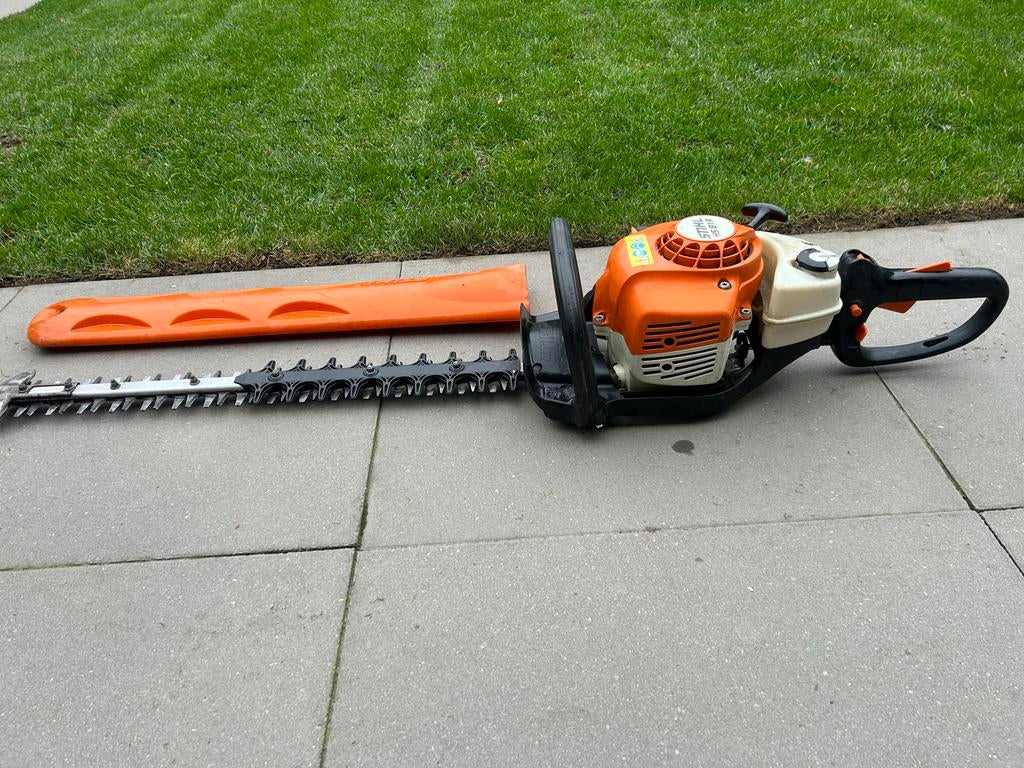 Stihl HS 81 R Heggenschaar - Krachtig en Betrouwbaar, Tuin en Terras, Ophalen of Verzenden, Zo goed als nieuw, Benzine