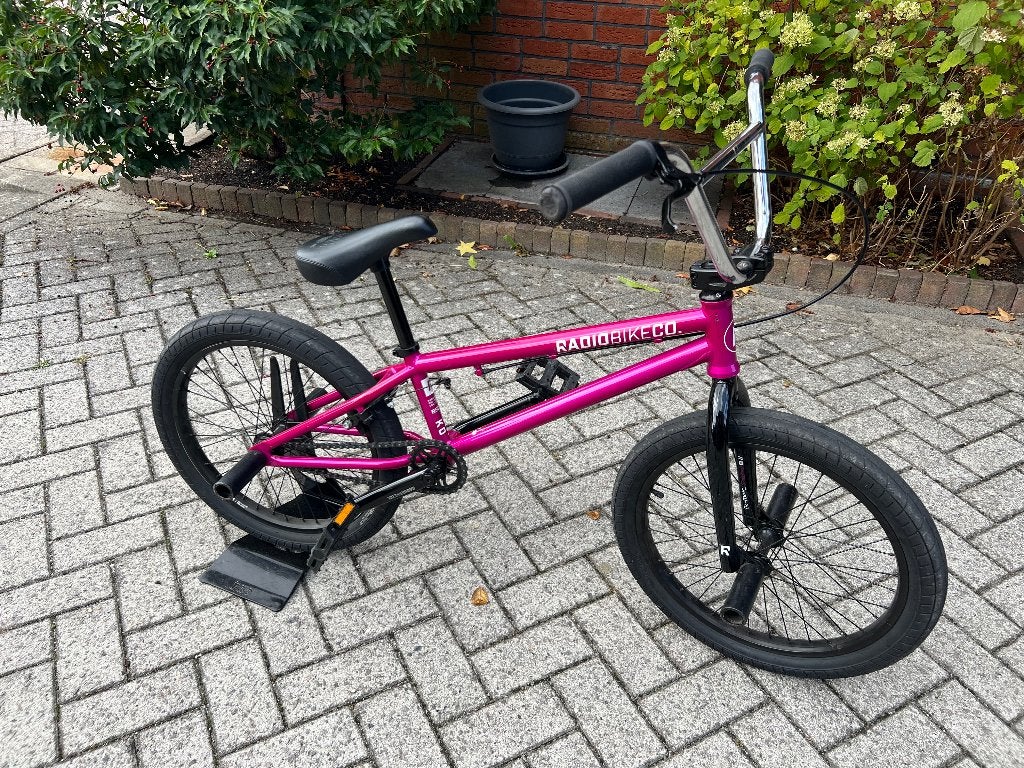 Radio Bike Co Saiko 20 Stuntfiets BMX, Gebruikt, Staal, Velgrem, 20 tot 24 inch