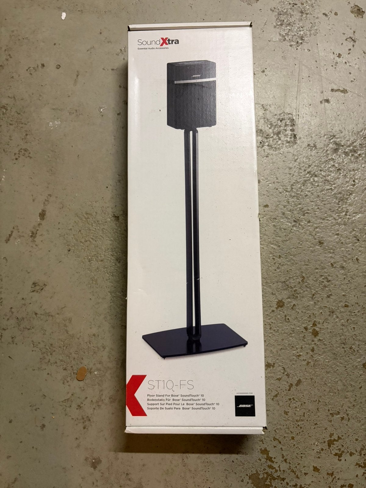 Bose soundtouch 10 floor stans Soundxtra zwart, nieuw, Audio, Tv en Foto, Overige typen, Ophalen of Verzenden, Zo goed als nieuw