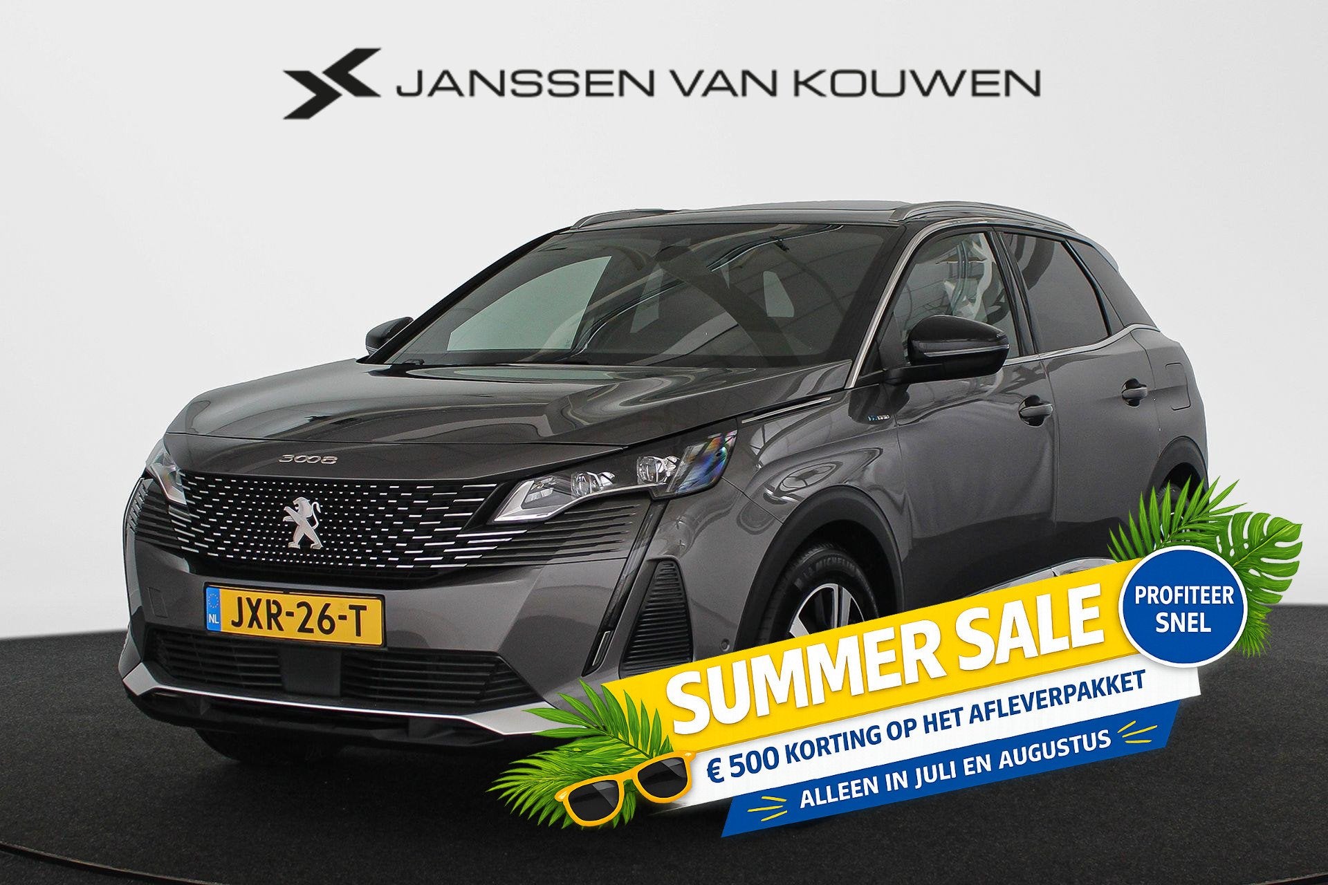 Peugeot 3008 1.6 HYbrid 225 GT / Panoramadak / Stoelverwarmi