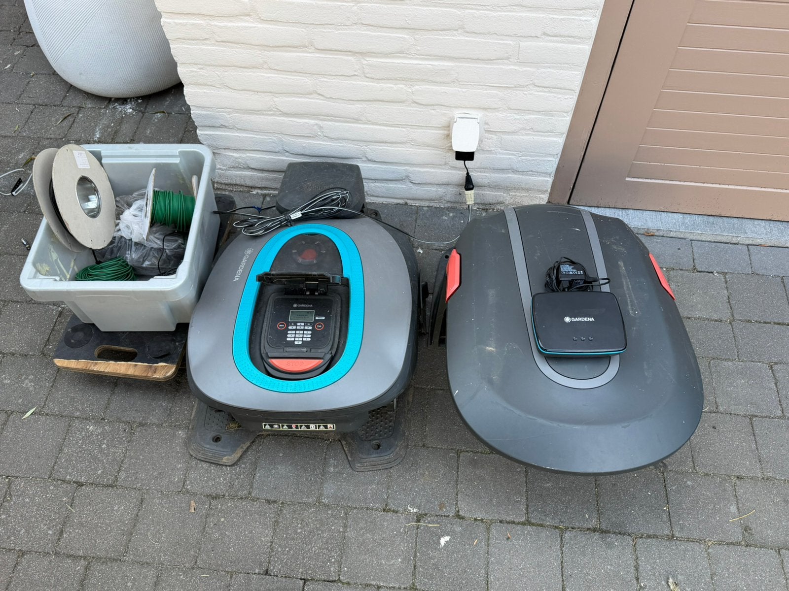 Gardena R160LiC robotmaaier., Ophalen of Verzenden, Gebruikt, 20 tot 25 cm, Bestuurbaar via app