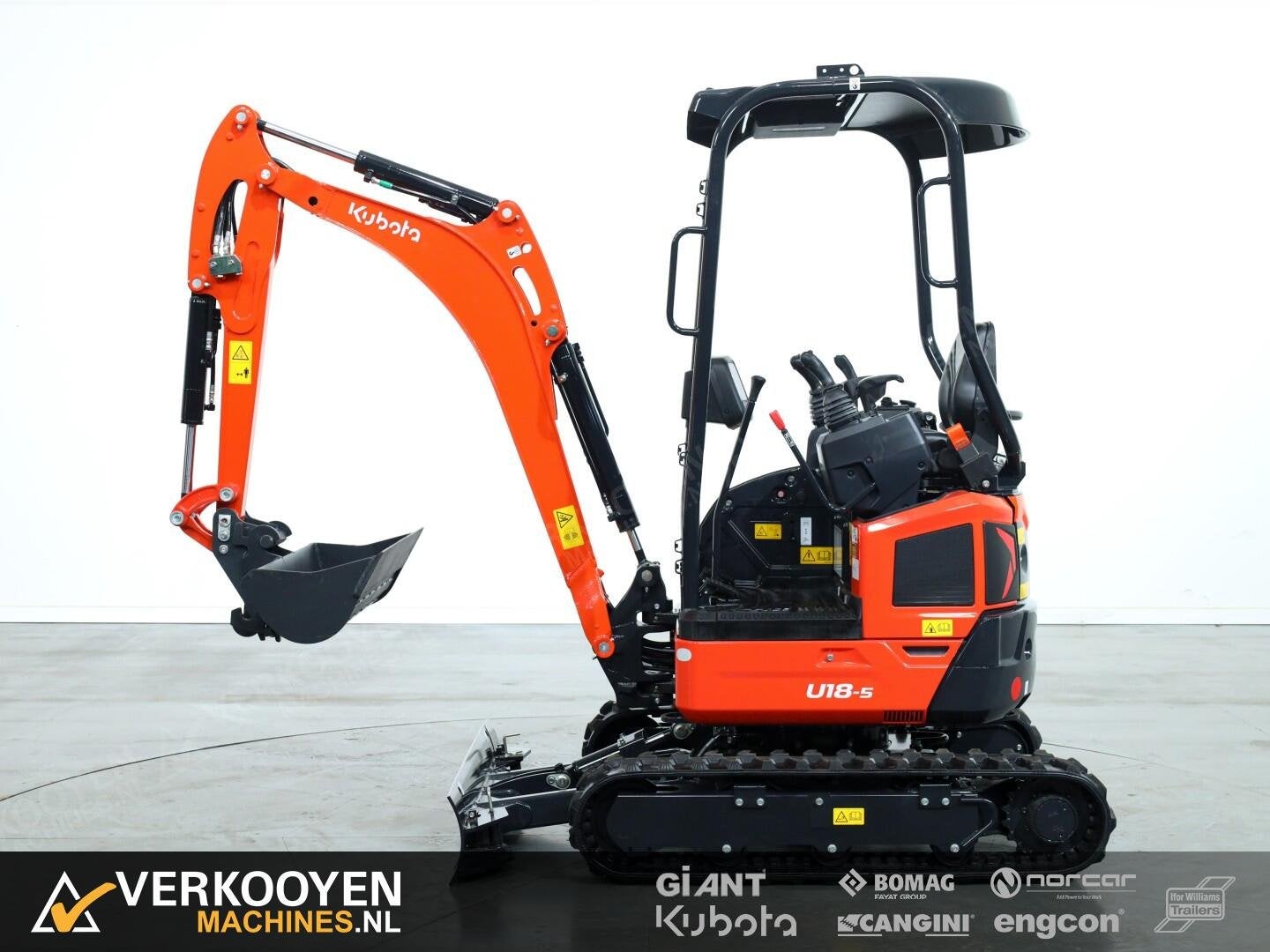 2026 Kubota U18-5 Hi Spec ADV1164, Graafmachine