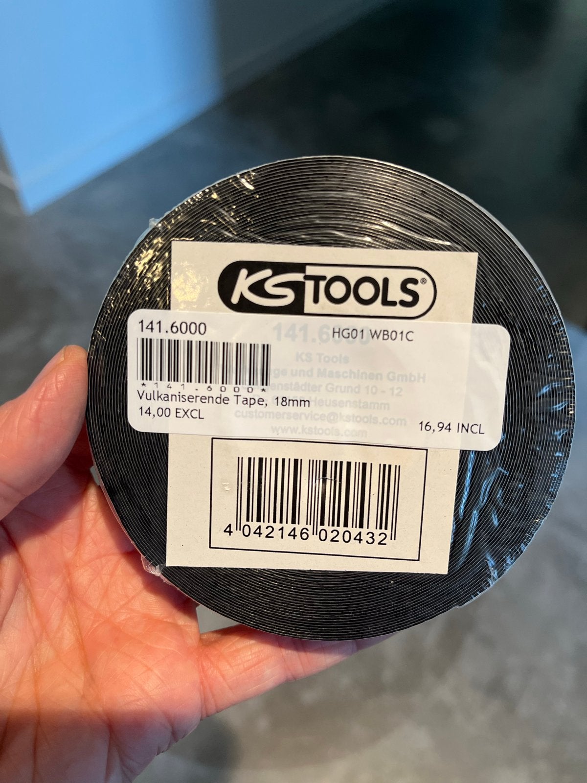 KS Tools Vulkaniserende Tape 18mm - Nieuw in Verpakking, Ophalen of Verzenden, Nieuw