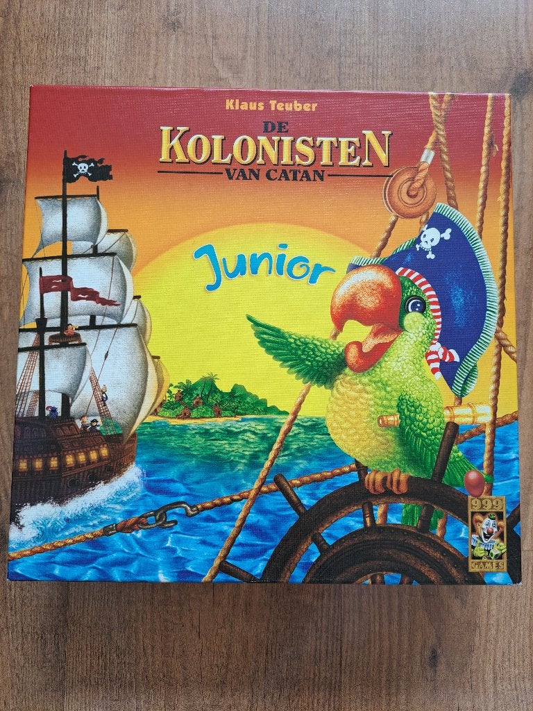 Kolonisten van Catan JUNIOR, ZGAN, Hobby en Vrije tijd, Gezelschapsspellen | Bordspellen, Drie of vier spelers, Ophalen of Verzenden