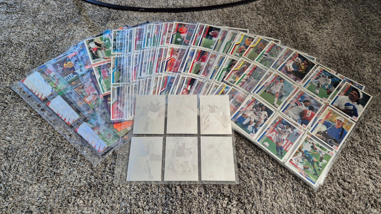 Upper Deck World Cup 1994 USA 320 Kaarten, Verzenden, Zo goed als nieuw, Meerdere plaatjes