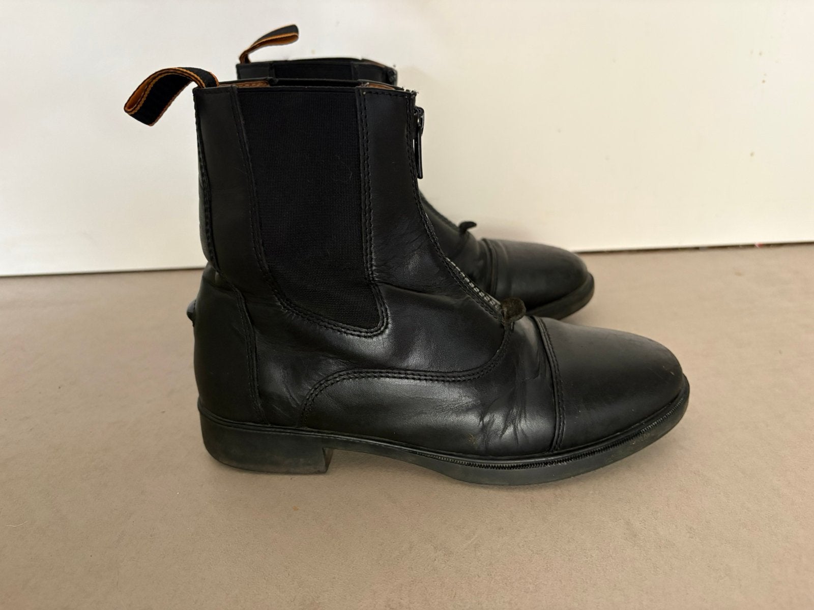 Jodhpurs Epplejeck paardrijschoenen Zwart leer mt 35, Dieren en Toebehoren, Kinderen, Dressuur, Ophalen of Verzenden, Zo goed als nieuw