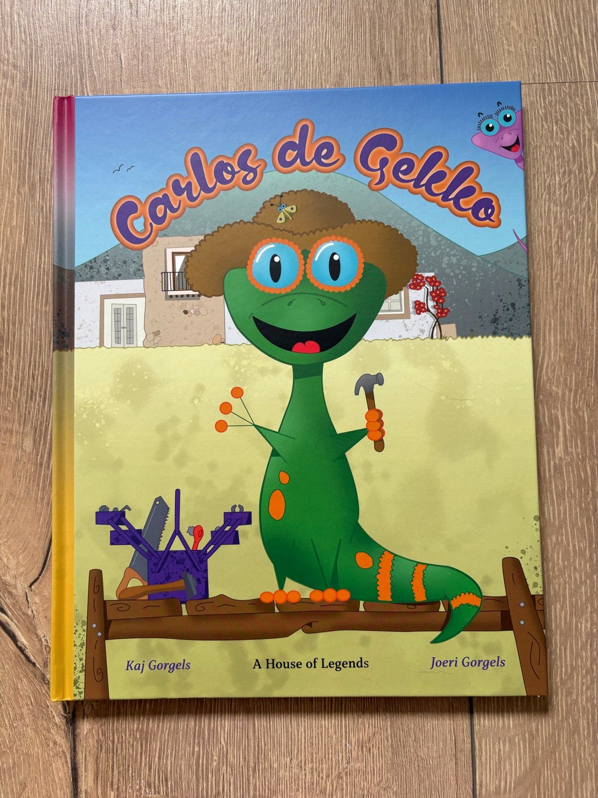 Carlos de Gekko - Avontuurlijk kinderboek, Boeken, Verzenden, Zo goed als nieuw, Sprookjes
