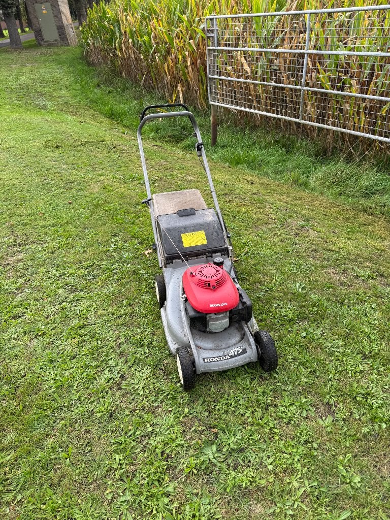Honda HRB 475C Grasmaaier - Loopt en Maait Goed, Ophalen, Cirkelmaaier, Honda, Gebruikt