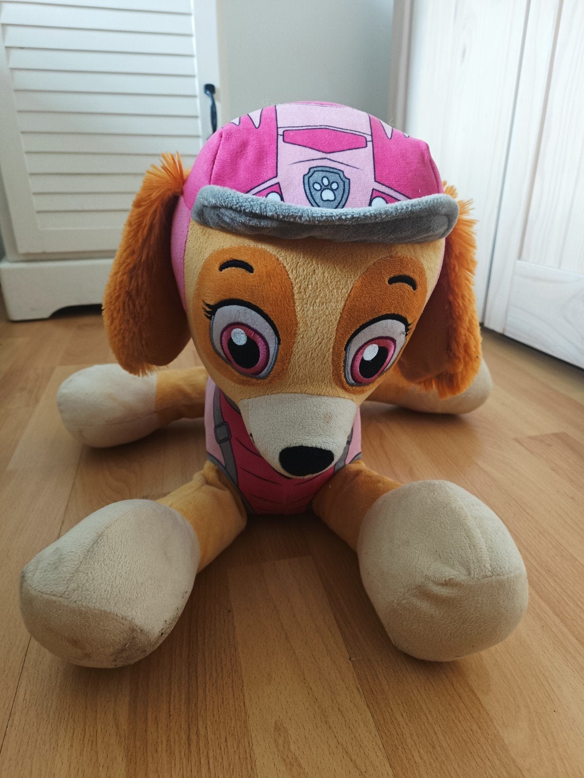 Skye paw patrol knuffel groot, Ophalen of Verzenden, Zo goed als nieuw, Hond