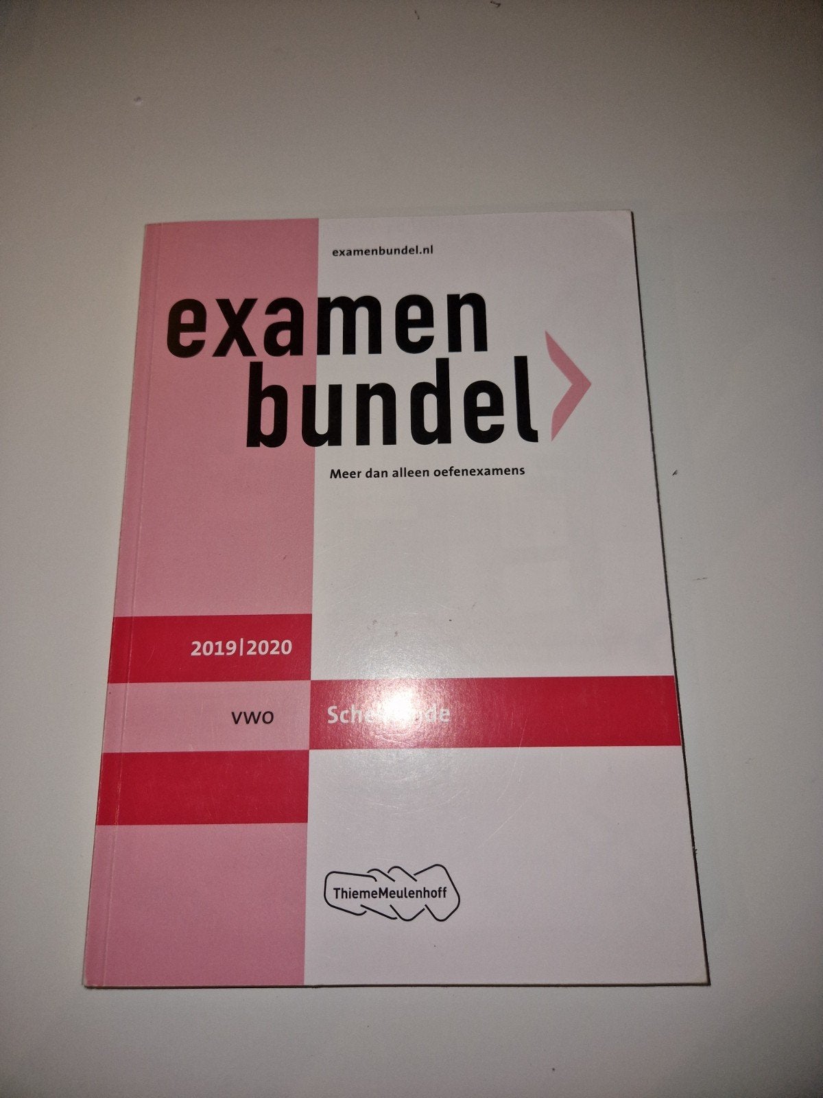 Examenbundel VWO Scheikunde 2019/2020, Ophalen of Verzenden, Beta, Zo goed als nieuw, WO