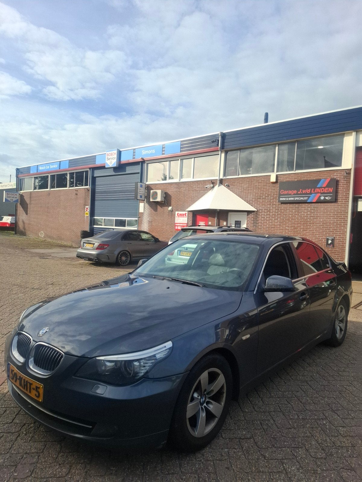 BMW 5-Serie 2.5 I AUT 2009 Grijs, Auto's, BMW, Particulier, 5-Serie, ABS, Airbags, Airconditioning, Alarm, Boordcomputer, Elektrische buitenspiegels