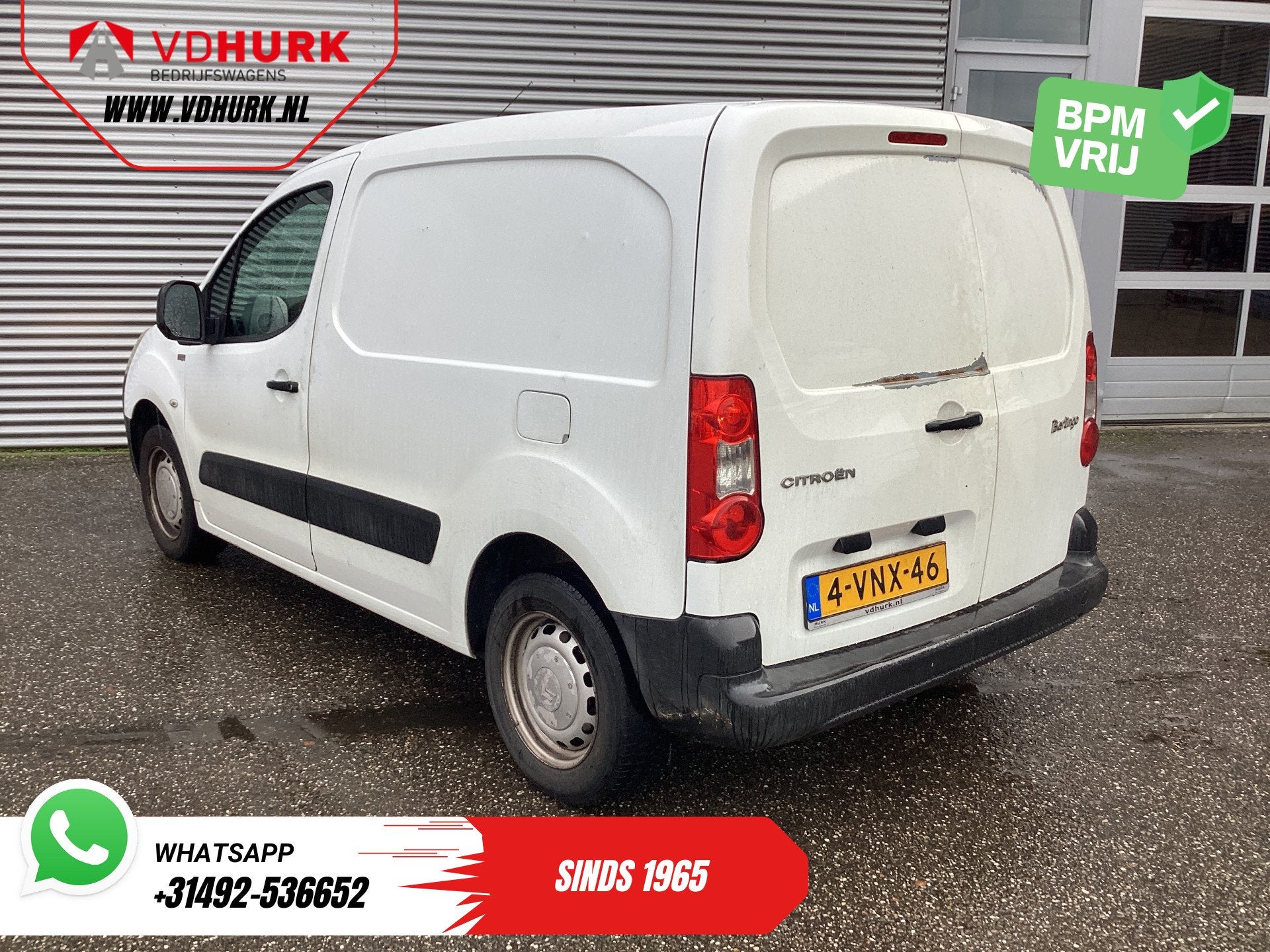 Citroën Berlingo 1.6 HDI EXPORT APK 07-2026/ NL Auto/ D.B., Auto's, Bestelauto's, Euro 5, Stof, Gebruikt, 4 cilinders