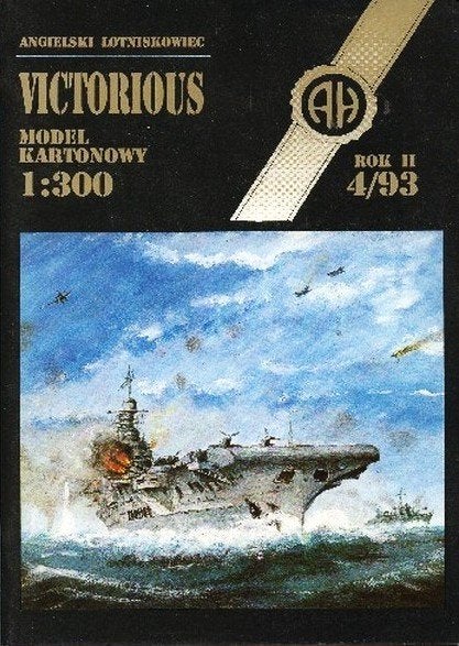 Bouwplaat HMS Victorious Vliegdekschip (1:300), Ophalen, Nieuw