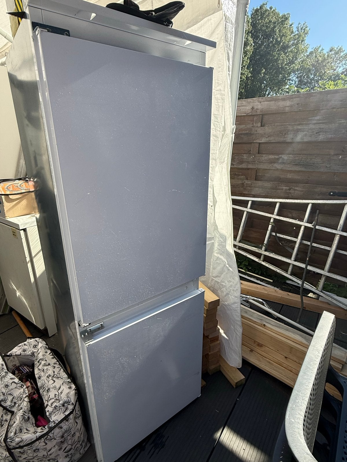 IKEA RÅKALL Koel-/diepvrieskast 153/79 l, Witgoed en Apparatuur, Ophalen, 200 liter of meer, Met aparte vriezer, Zo goed als nieuw