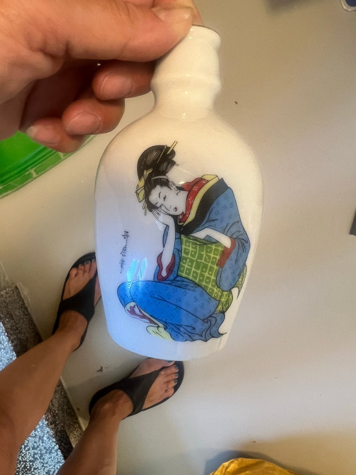 Sake flesje, Antiek en Kunst, Ophalen of Verzenden