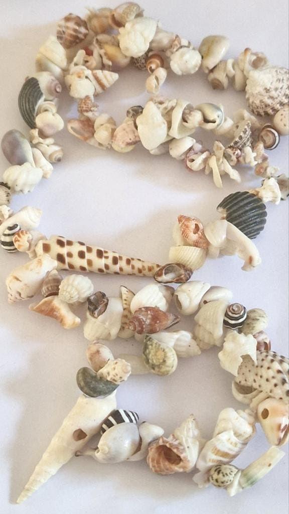 Forse ketting met schelpen, Ophalen of Verzenden, Overige materialen