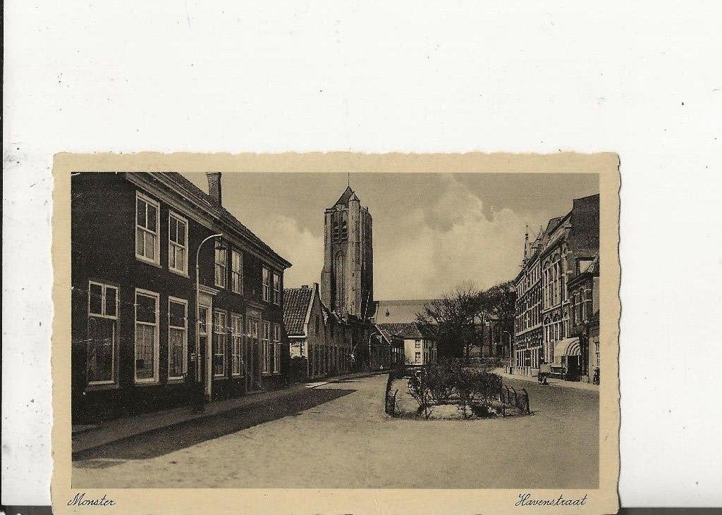 Monster Havenstraat  31-5-1936 Boddeus, Ophalen of Verzenden, 1920 tot 1940, Gelopen, Zuid-Holland