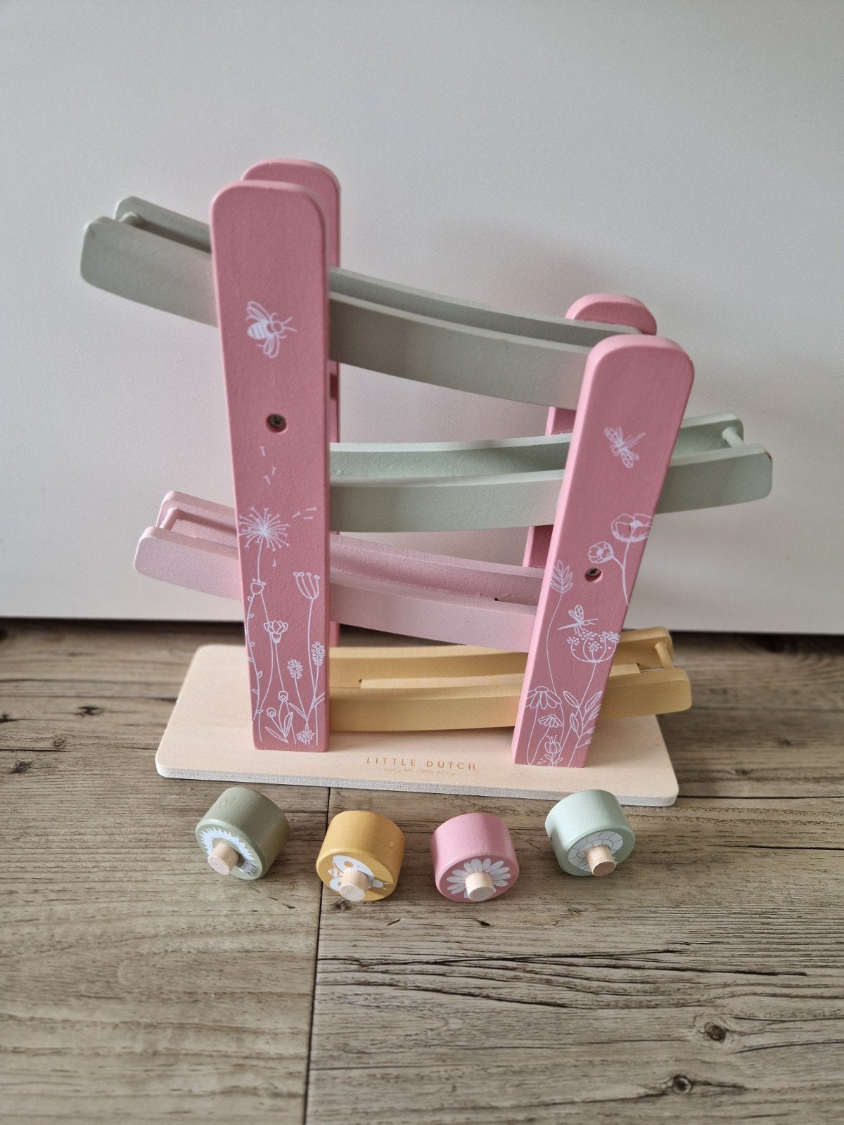 Little Dutch Rollerbaan - Zo goed als nieuw, Kinderen en Baby's, Speelgoed | Houten speelgoed, Ophalen of Verzenden, Zo goed als nieuw
