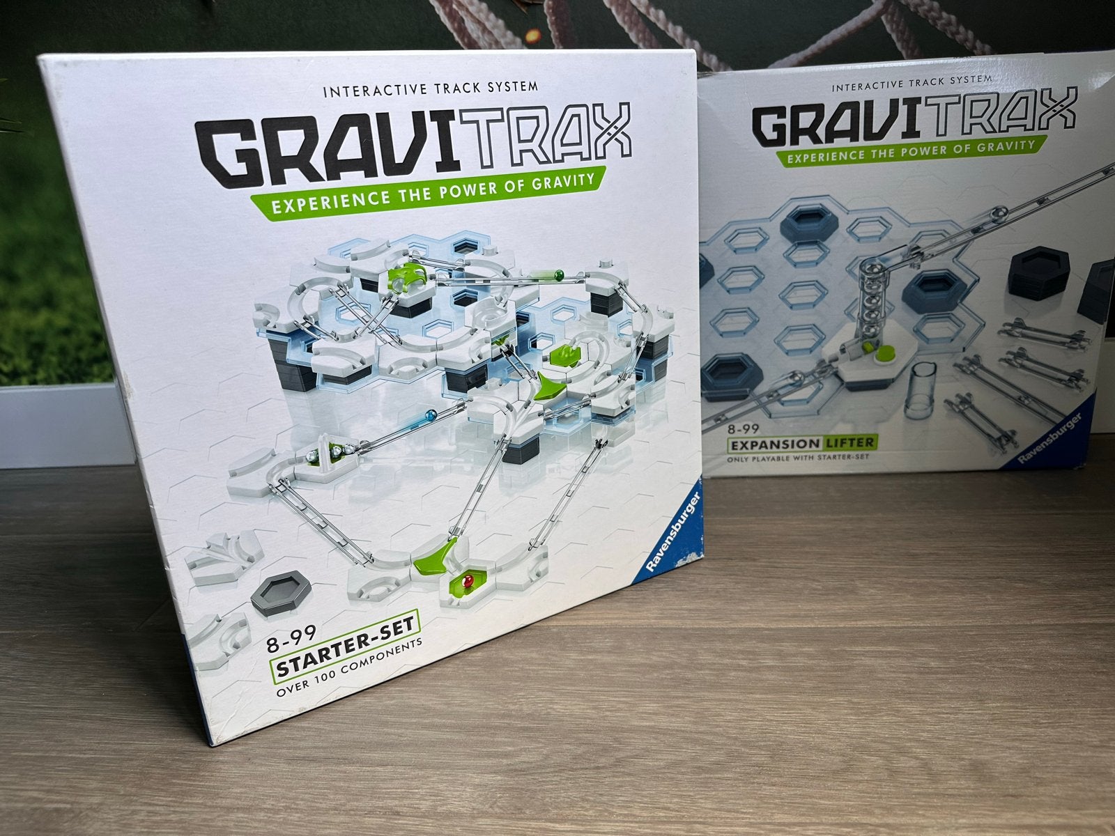 GraviTrax Starter-Set, Expansion Lifter en Looping, Ophalen of Verzenden, Zo goed als nieuw, Bouwen