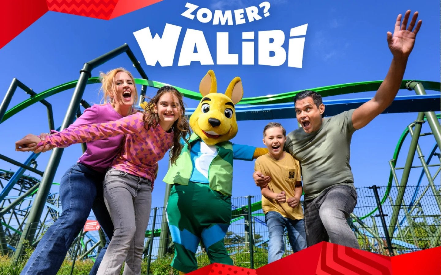 Walibi tickets 2x 20 september