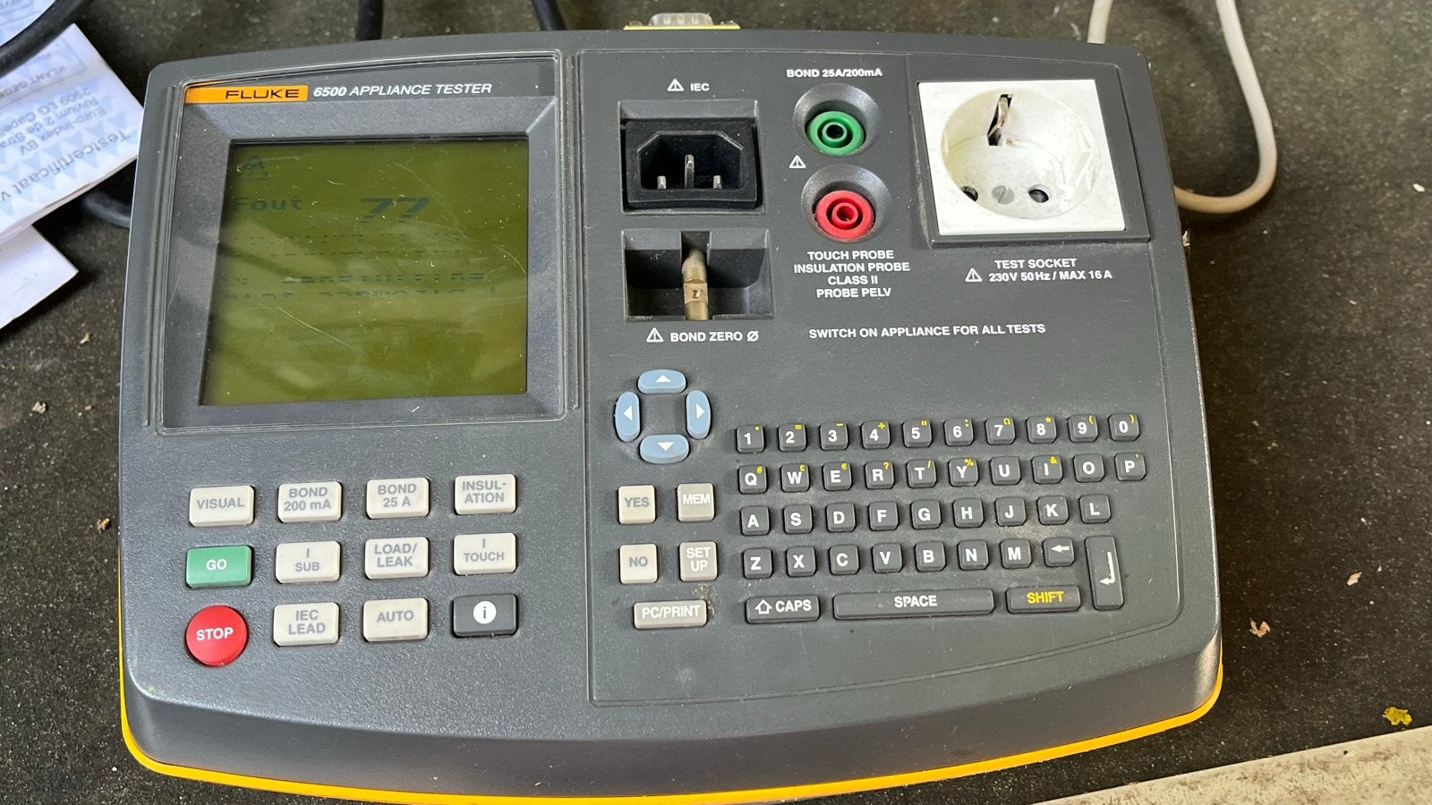 Fluke 6500 Apparatentester, Ophalen of Verzenden, Gebruikt