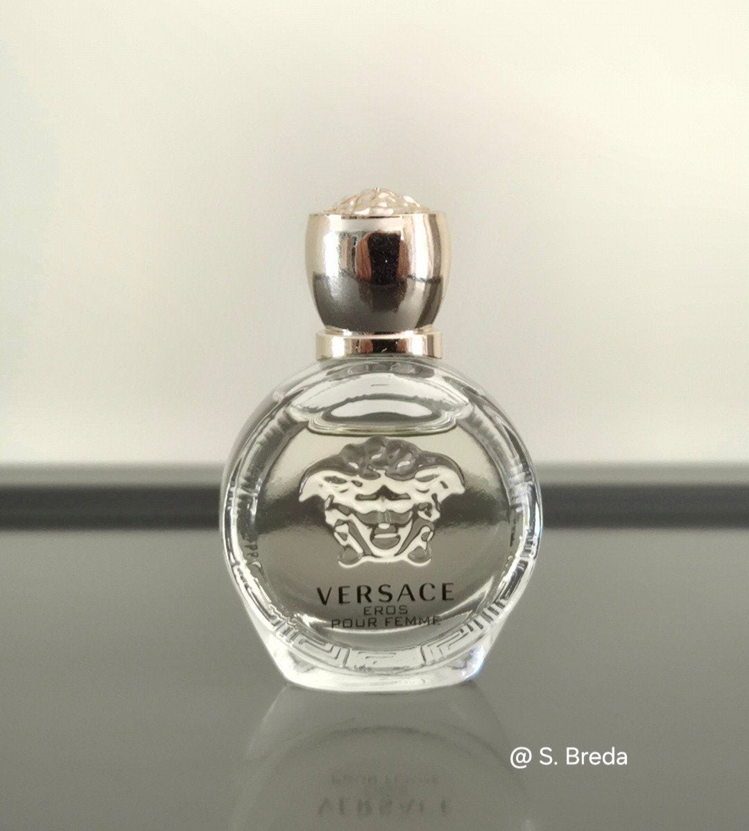 Versace - Eros pour Femme - volle miniatuur, Ophalen of Verzenden, Zo goed als nieuw, Miniatuur, Gevuld