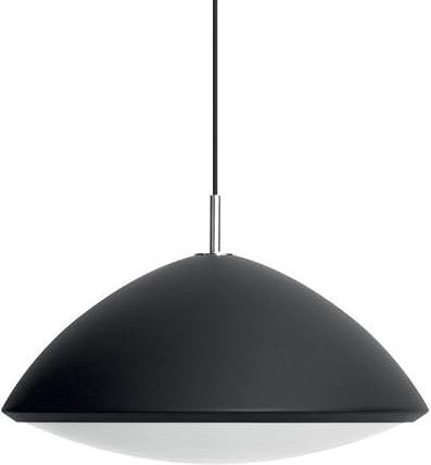 Philips zwarte hanglamp, Ophalen of Verzenden, Zo goed als nieuw, Metaal, E27 (groot)