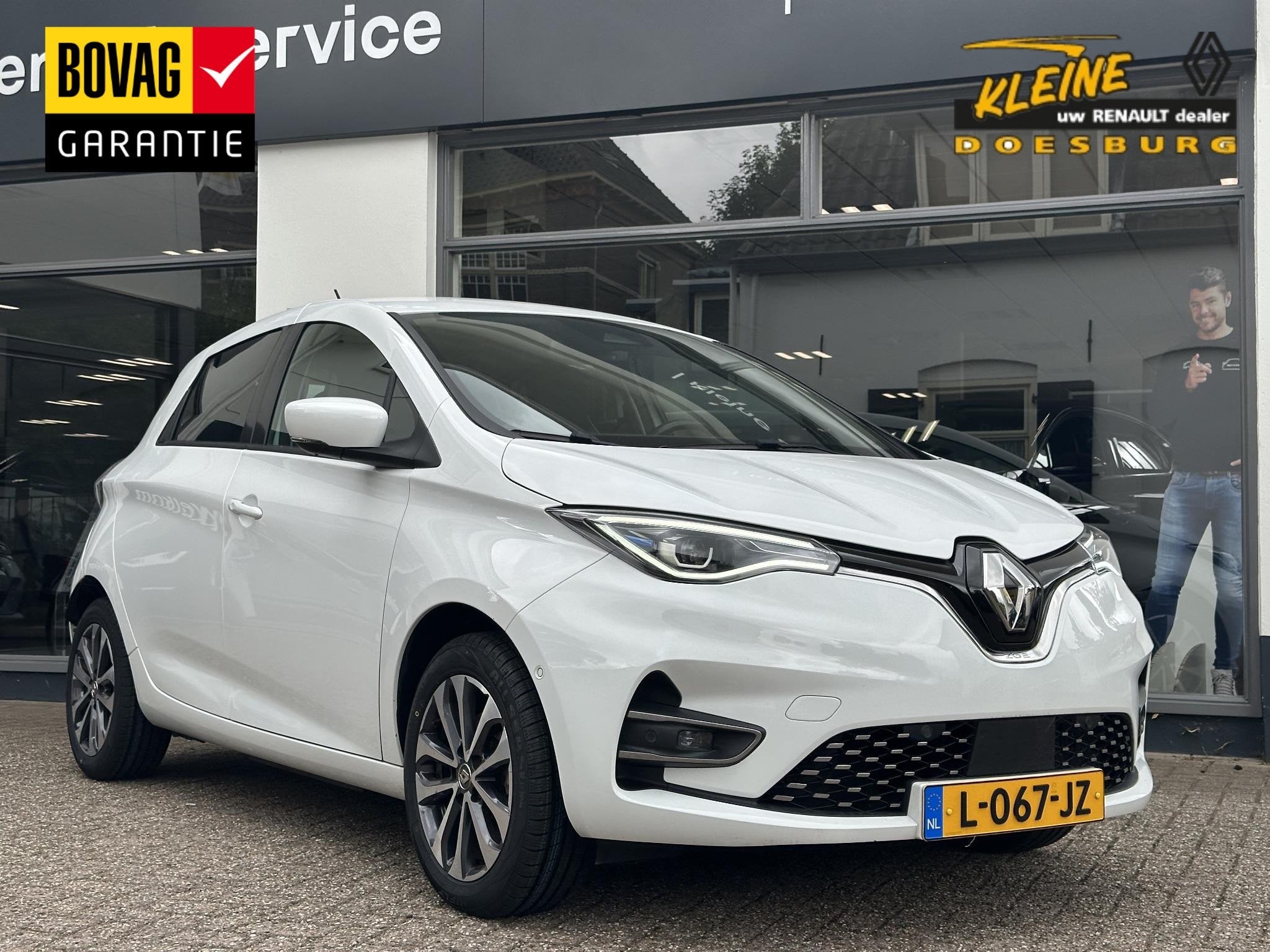Renault ZOE R135 Intens 52 kWh | SoH 95% | All - Season band, 136 pk, Gebruikt, Wit, Origineel Nederlands