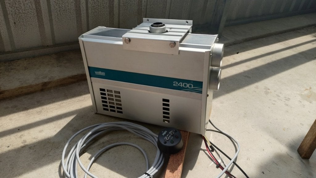 Wallas 2400 verwarming, goed werkend, Ophalen, Gebruikt, Overige typen
