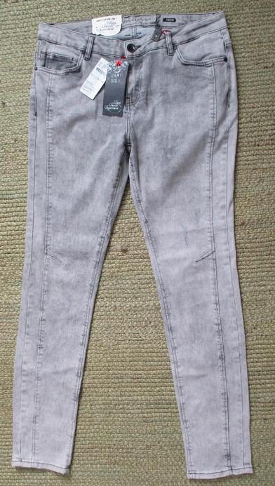 Dept Denim Department gebleekte, slimfit, stretch jeans, Oosterveldweg 15, 7274 DZ, Verzenden, Nieuw, W28 - W29 (confectie 36)