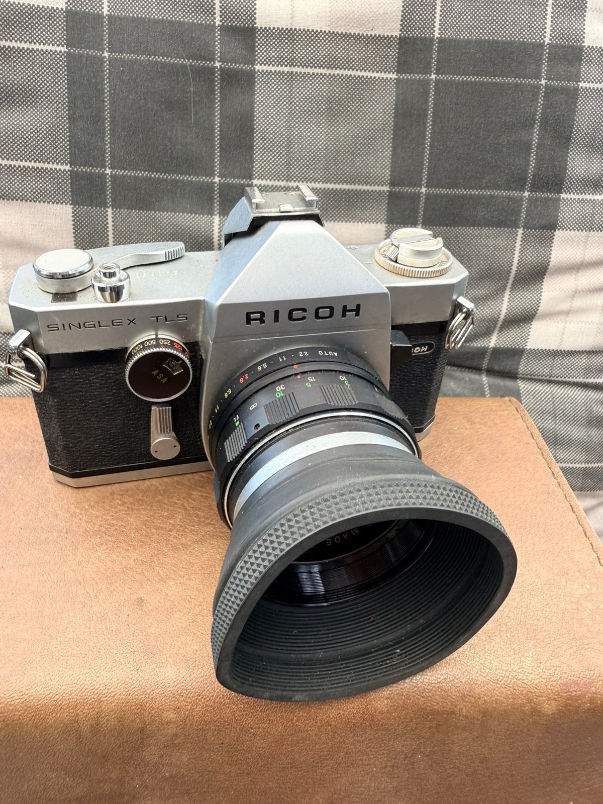 Ricoh oude fotocamera, Audio, Tv en Foto, Fotocamera's Analoog, Ophalen, Gebruikt, Overige Merken