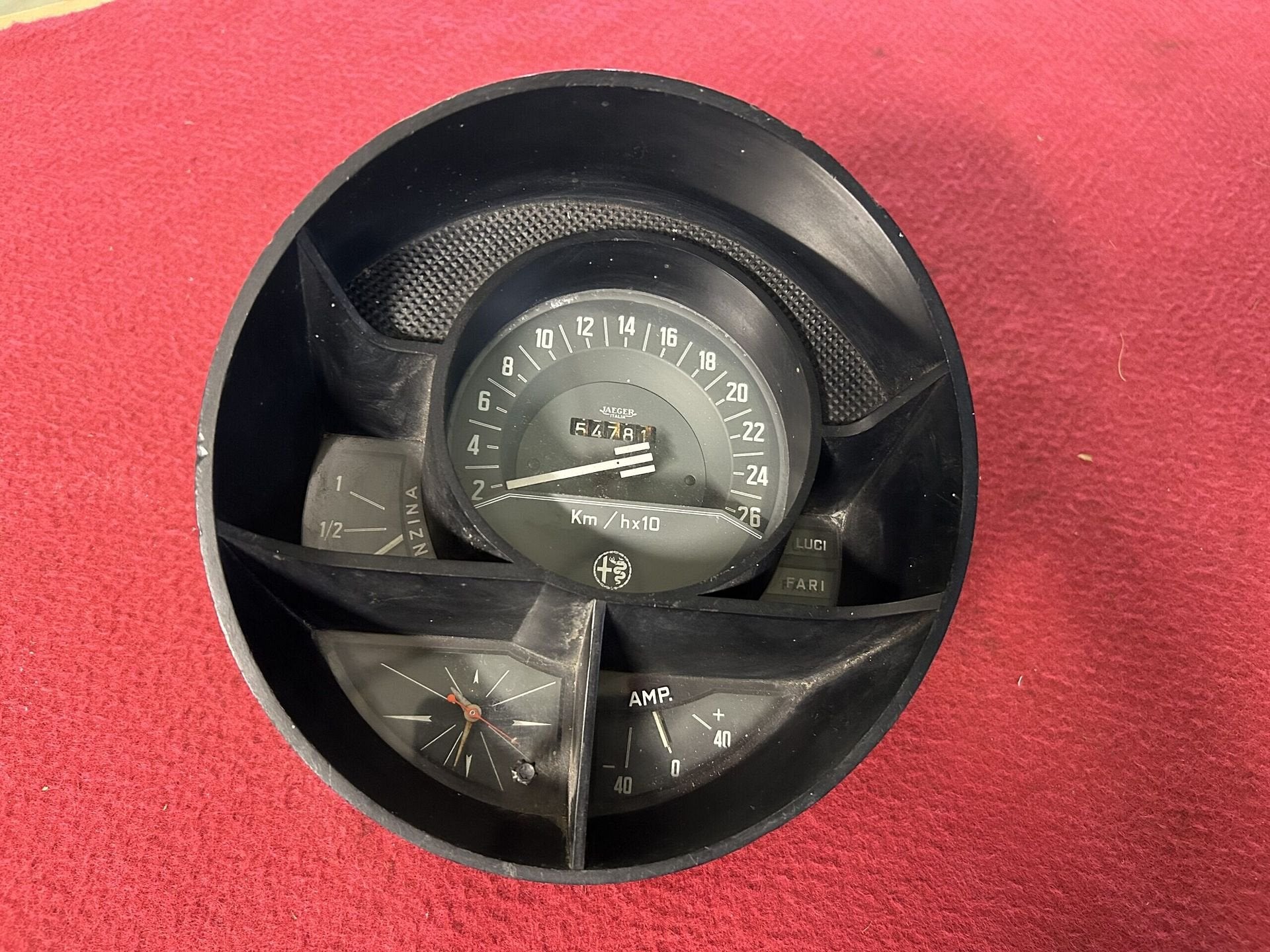 Alfa Romeo Montreal snelheidsmeter, Gebruikt, -, -, Ophalen of Verzenden