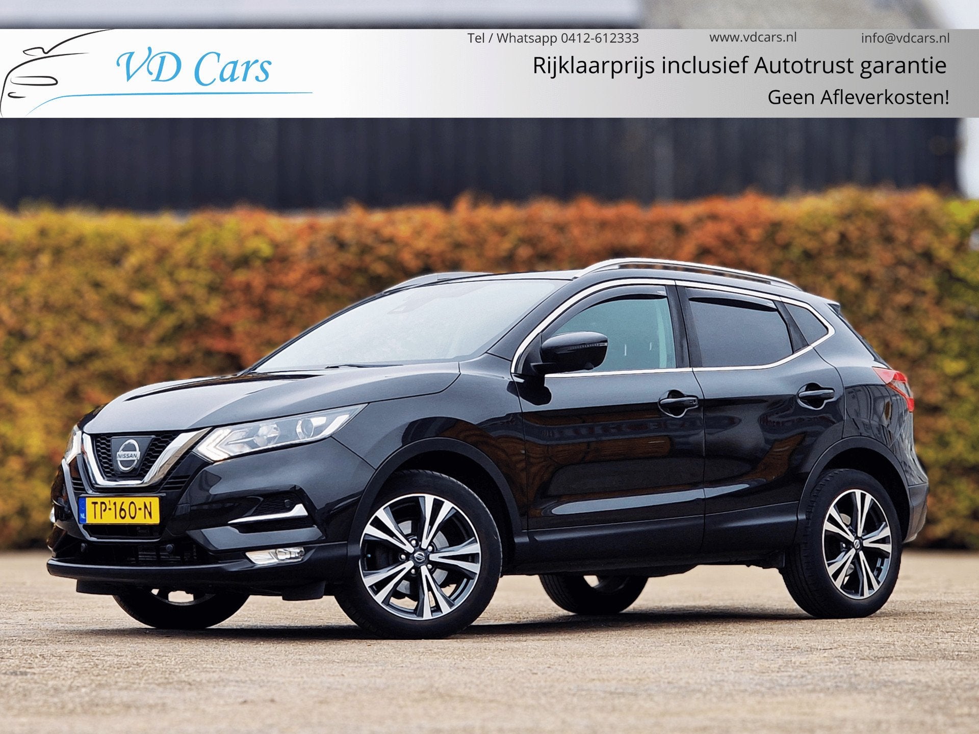 Nissan Qashqai 1.2 N-Connecta AUTOMAAT*Navigatie*360 Camera*, Auto's, Stof, Gebruikt, 4 cilinders, Met garantie (alle)