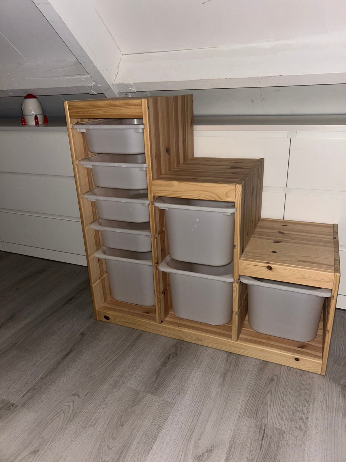 Ikea TROFAST bakken kast, Ophalen, Zo goed als nieuw, 75 tot 100 cm, Minder dan 50 cm