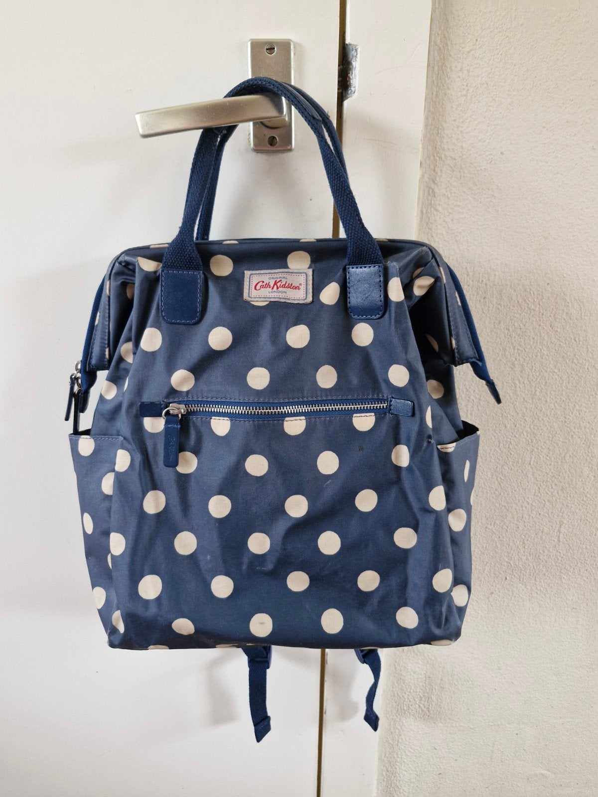 Cath Kidston dames rugzak, Ophalen of Verzenden, Gebruikt, Blauw, 30 cm of meer
