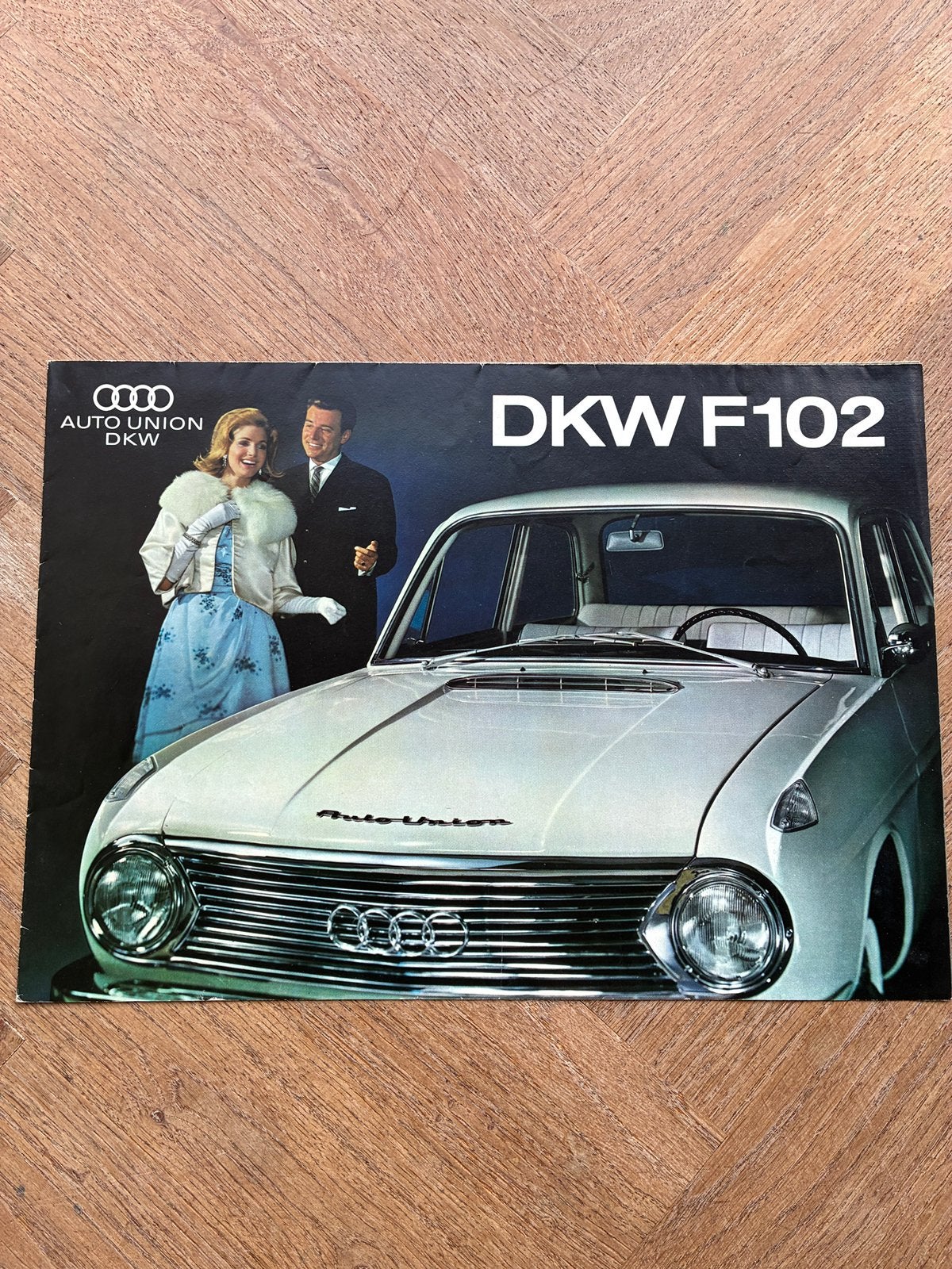 DKW F102 brochure, Verzenden, Overige merken